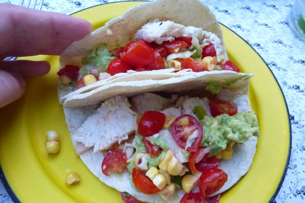 2 fish tacos
