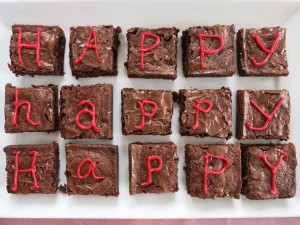 Birthday Brownies - Dinner: A Love Story